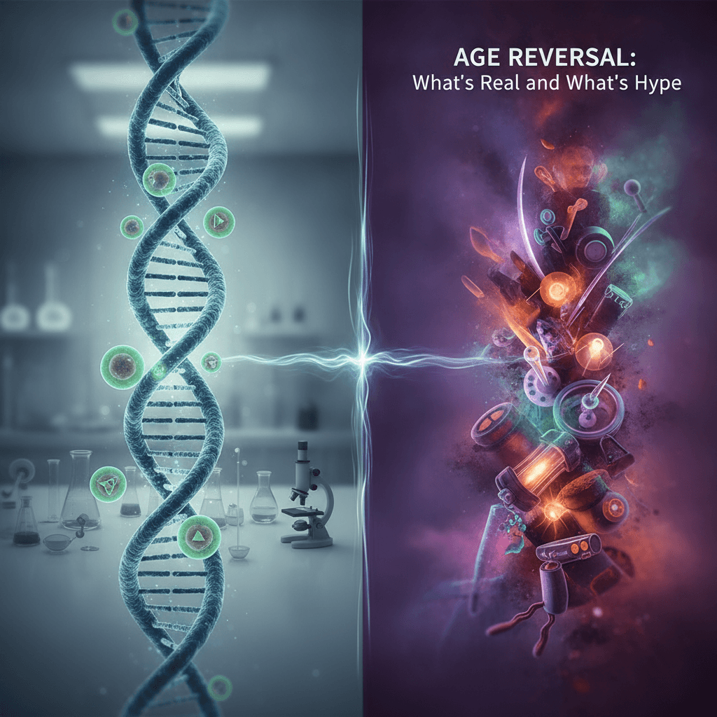 Age Reversal: What's Real and What's Hype