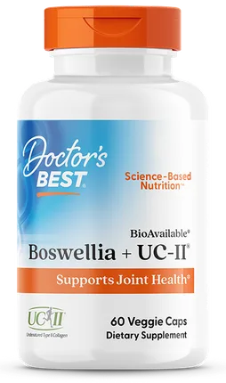 Doctor's Best Boswellia with UC-II bottle