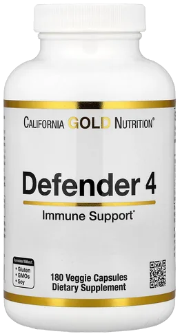 California Gold Nutrition Defender 4 bottle