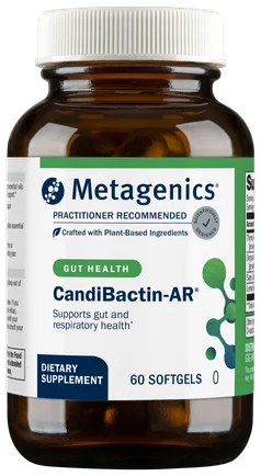 Metagenics Candibactin-AR & Candibactin-BR Program bottle