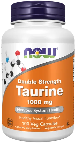NOW Foods Taurine 1000 mg bottle