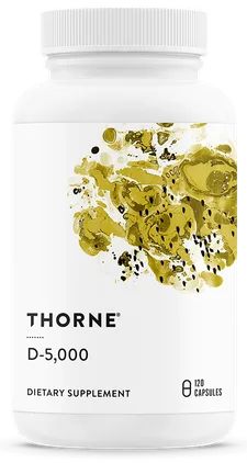 Thorne Vitamin D-5,000 bottle