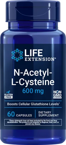 Life Extension N-Acetyl-L-Cysteine 600 mg bottle