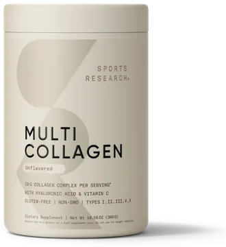 Sports Research Multi Collagen Complex bottle