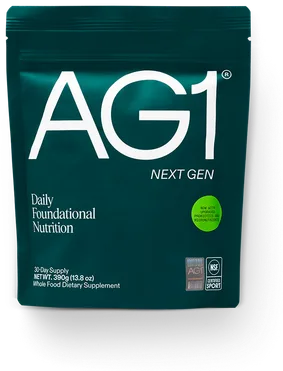 AG1 Daily Greens Powder bottle