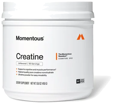 Momentous Creatine bottle