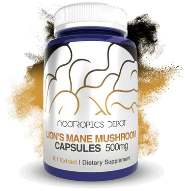 Nootropics Depot Lion's Mane 8:1 bottle