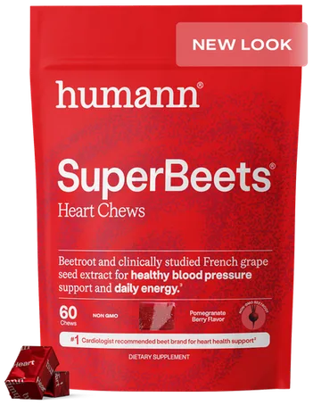 HumanN SuperBeets Heart Chews bottle