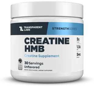 Transparent Labs Creatine HMB bottle