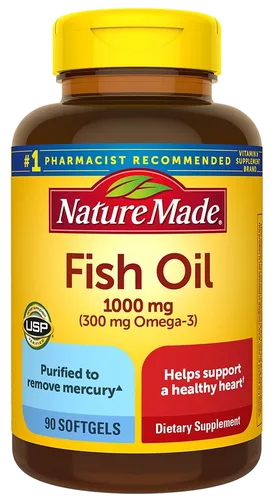 Nature Made Fish Oil 1000 mg bottle