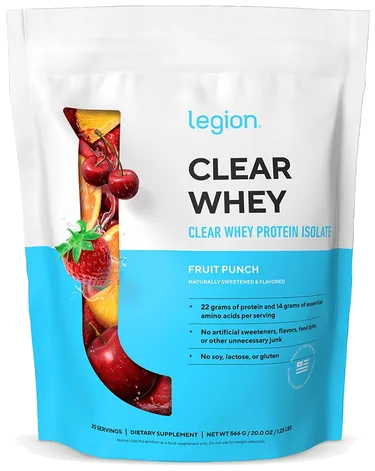 Legion Whey+ bottle