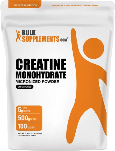 BulkSupplements Creatine Monohydrate bottle