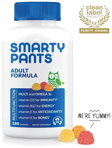 SmartyPants Adult Formula bottle