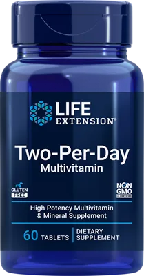 Life Extension Two-Per-Day Multivitamin bottle