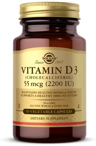 Solgar Vitamin D3 bottle