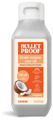 Bulletproof Brain Octane C8 MCT Oil bottle