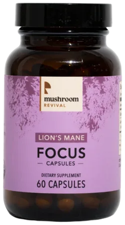 Mushroom Revival Lion's Mane bottle
