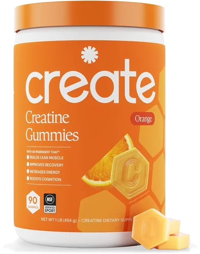 Create Creatine Gummies bottle