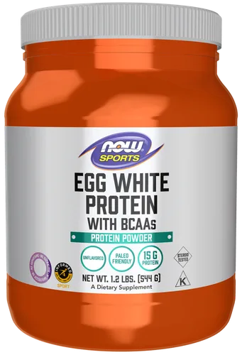 NOW Sports Egg White Protein bottle