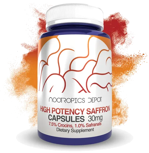 Nootropics Depot Saffron Extract bottle