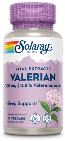 Solaray Valerian Root bottle