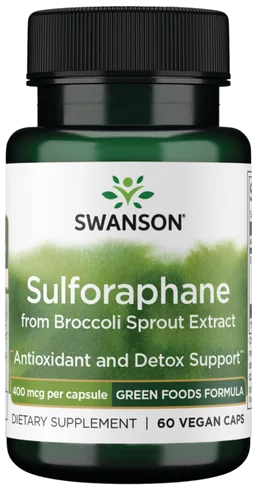 Swanson Sulforaphane from Broccoli Sprouts bottle