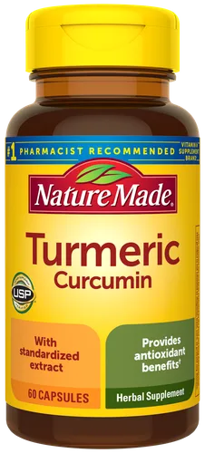 Nature Made Turmeric Curcumin Capsules bottle