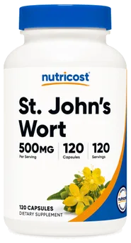 Nutricost St Johns Wort Capsules 120 Capsules bottle