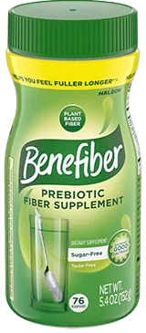 Benefiber Fiber Supplement Powder bottle