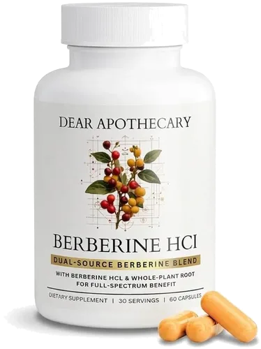DOCTOR RECOMMENDED SUPPLEMENTS Berberine Plus 1200mg Per Serving -120 Count bottle
