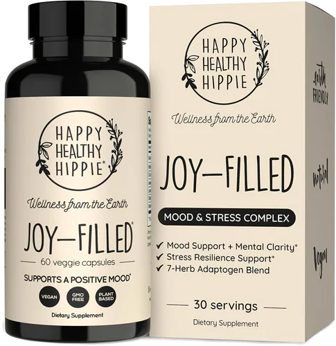 Joy-Filled Mood Support Supplement + St. John's Wort, Plant-Based, 60 Ct bottle