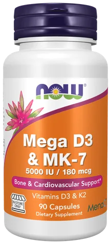 Now Mega D-3 & MK-7 bottle