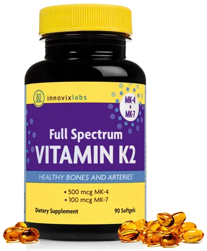 InnovixLabs Full Spectrum Vitamin K2 bottle