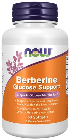 Now Berberine Glucose Support bottle