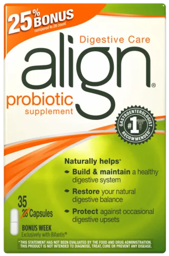 Align Probiotic Supplement bottle