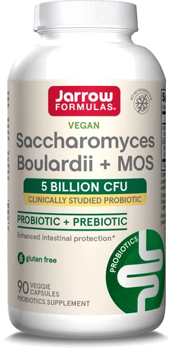 Jarrow Formulas Saccharomyces Boulardii + MOS, 5 Billion CFU bottle