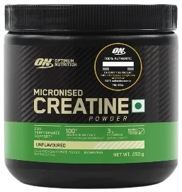 Optimum Nutrition Micronized Creatine Monohydrate Powder bottle