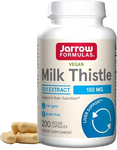Jarrow Formulas Milk Thistle, 150 mg bottle