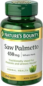 Nature's Bounty Saw Palmetto bottle