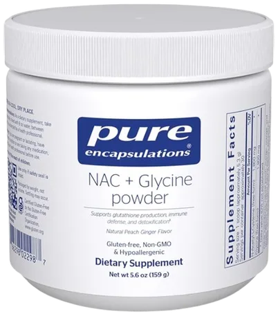 Life Extension Glycine and N-Acetyl-L-Cysteine bottle