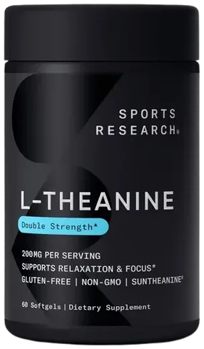 Sports Research L-Theanine bottle