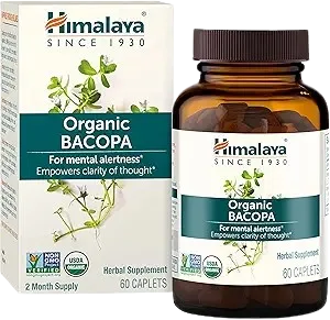Himalaya Organic Bacopa bottle