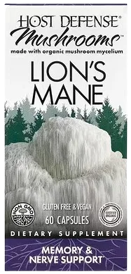 Host Defense Lion's Mane Supplement bottle