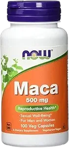 NOW Foods Maca 500 mg bottle