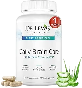 Dr. Lewis Brain Health Supplement Brain Care bottle