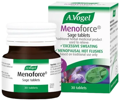 A Vogel Menoforce Sage Tablets bottle