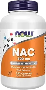 NOW Foods NAC 600 mg bottle
