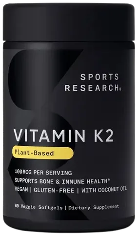 Sports Research Vitamin K2 MK7 bottle