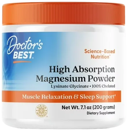 Doctor's Best High Absorption Magnesium Glycinate bottle