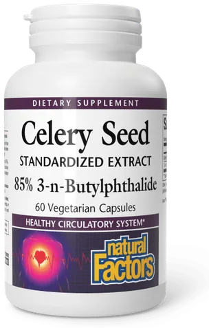 Natural Factors Celery Seed Extract bottle